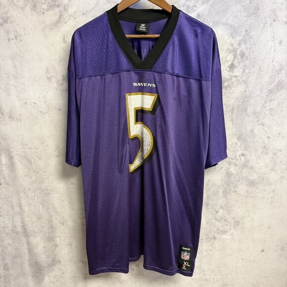 Joe Flacco Baltimore Ravens NFL Jersey Mens XL 25x32 Purple - Picture 2 of 16